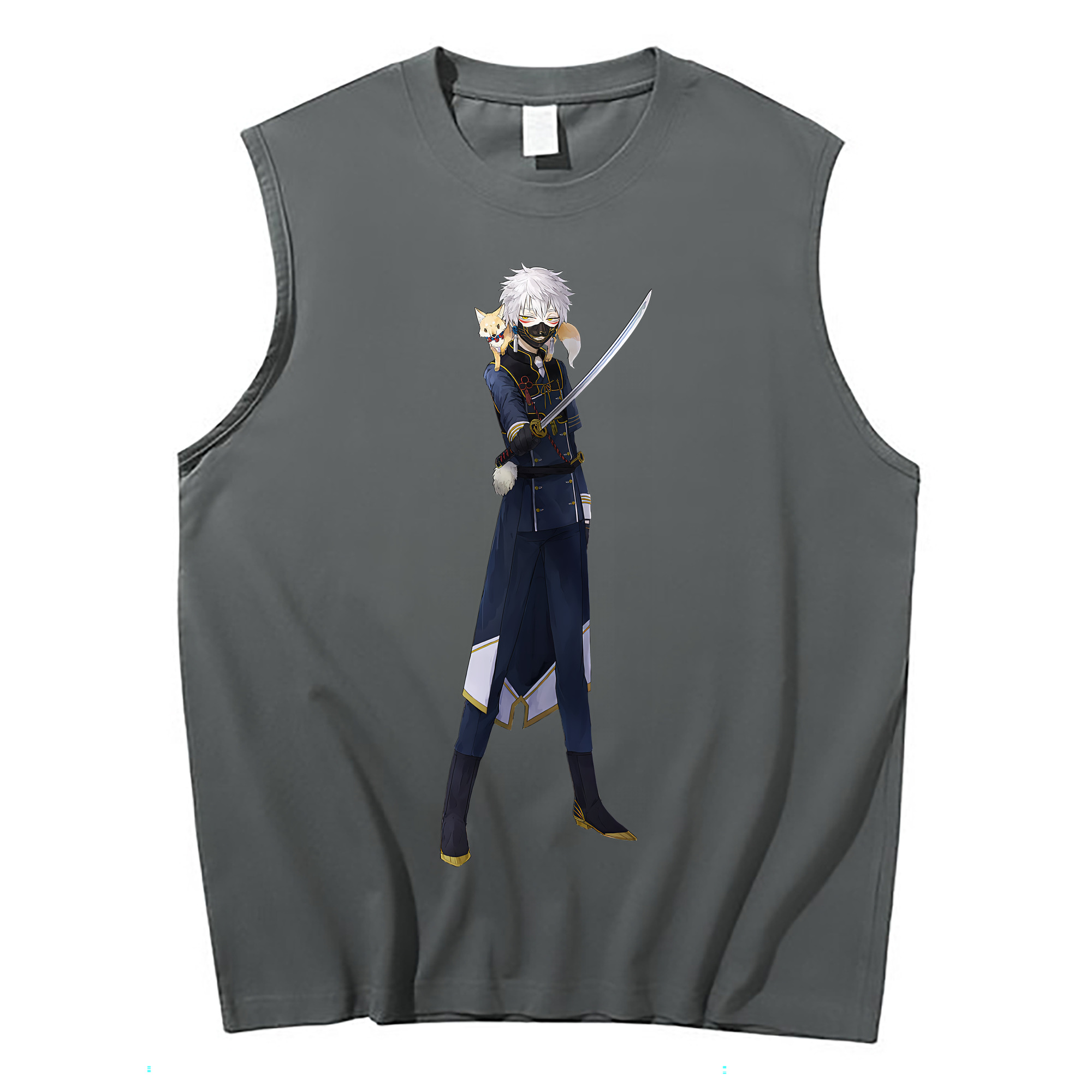 （画像用） 刀剣乱舞 Touken Ranbu コットン100％タンクトップ（フロントプリント）